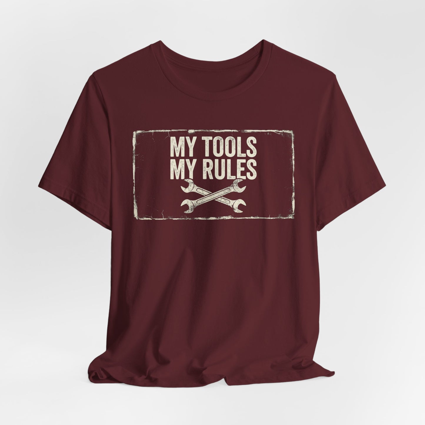 My Tools My Rules - Funny Mechanic Graphic Tee
