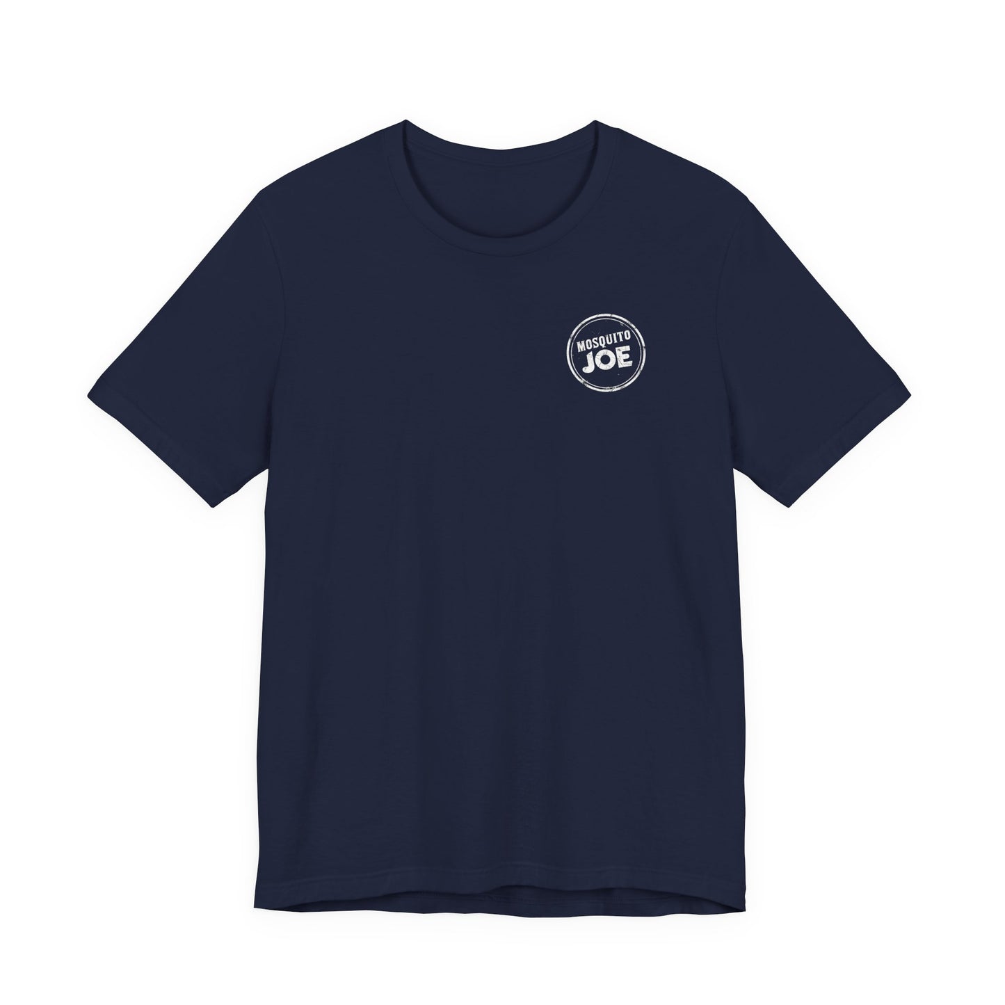 Mosquito Joe Distressed Logo - Front & Back Crew T-Shirt