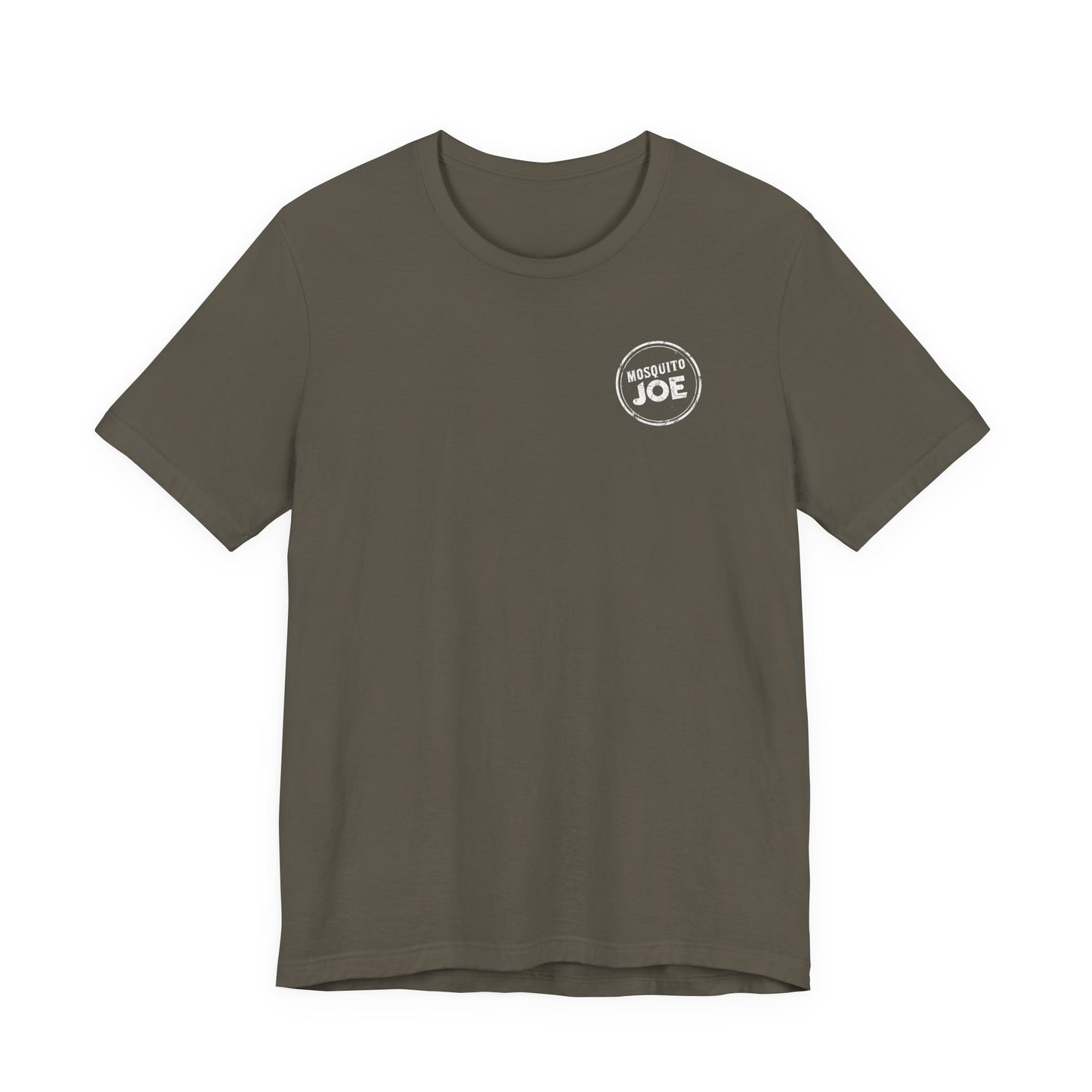 Mosquito Joe Distressed Logo - Front & Back Crew T-Shirt