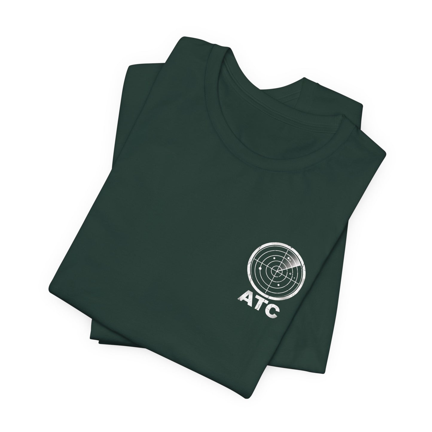 Tower Authority - Air Traffic Controller Front & Back Graphic Tee