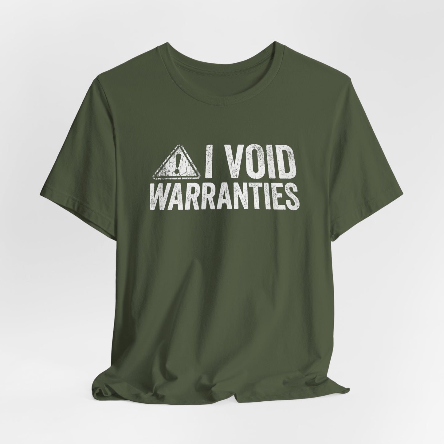I Void Warranties - Funny Mechanic T-Shirt for Car Guys