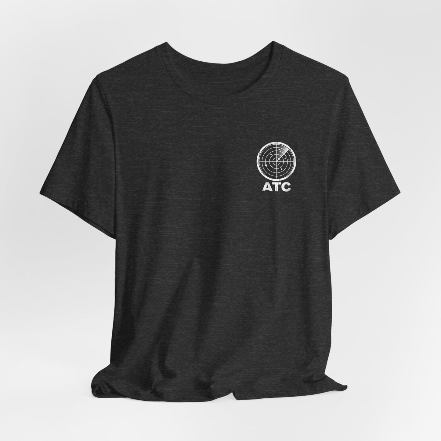 Tower Authority - Air Traffic Controller Front & Back Graphic Tee