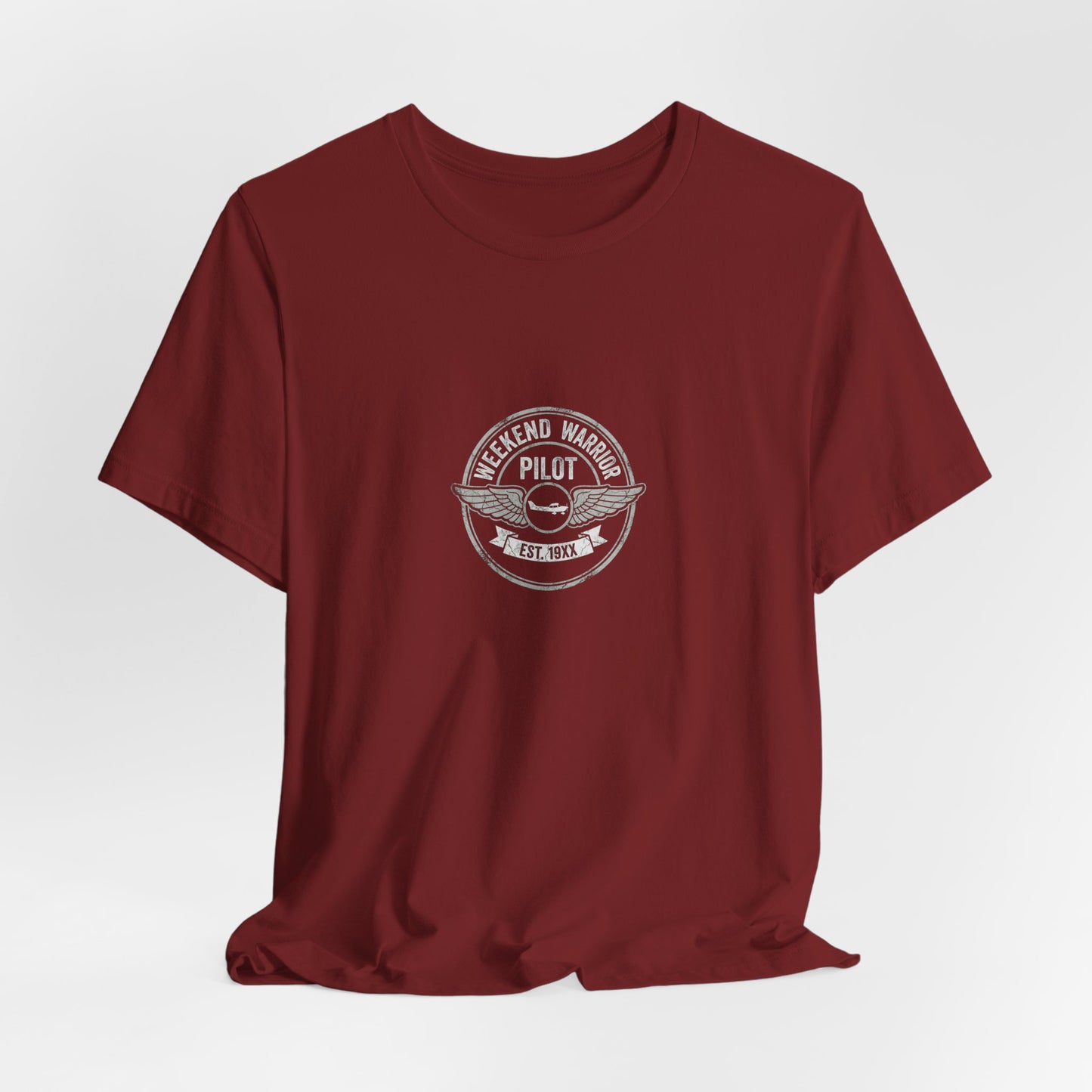Weekend Warrior Pilot - Aviation Graphic Tee for GA Pilots