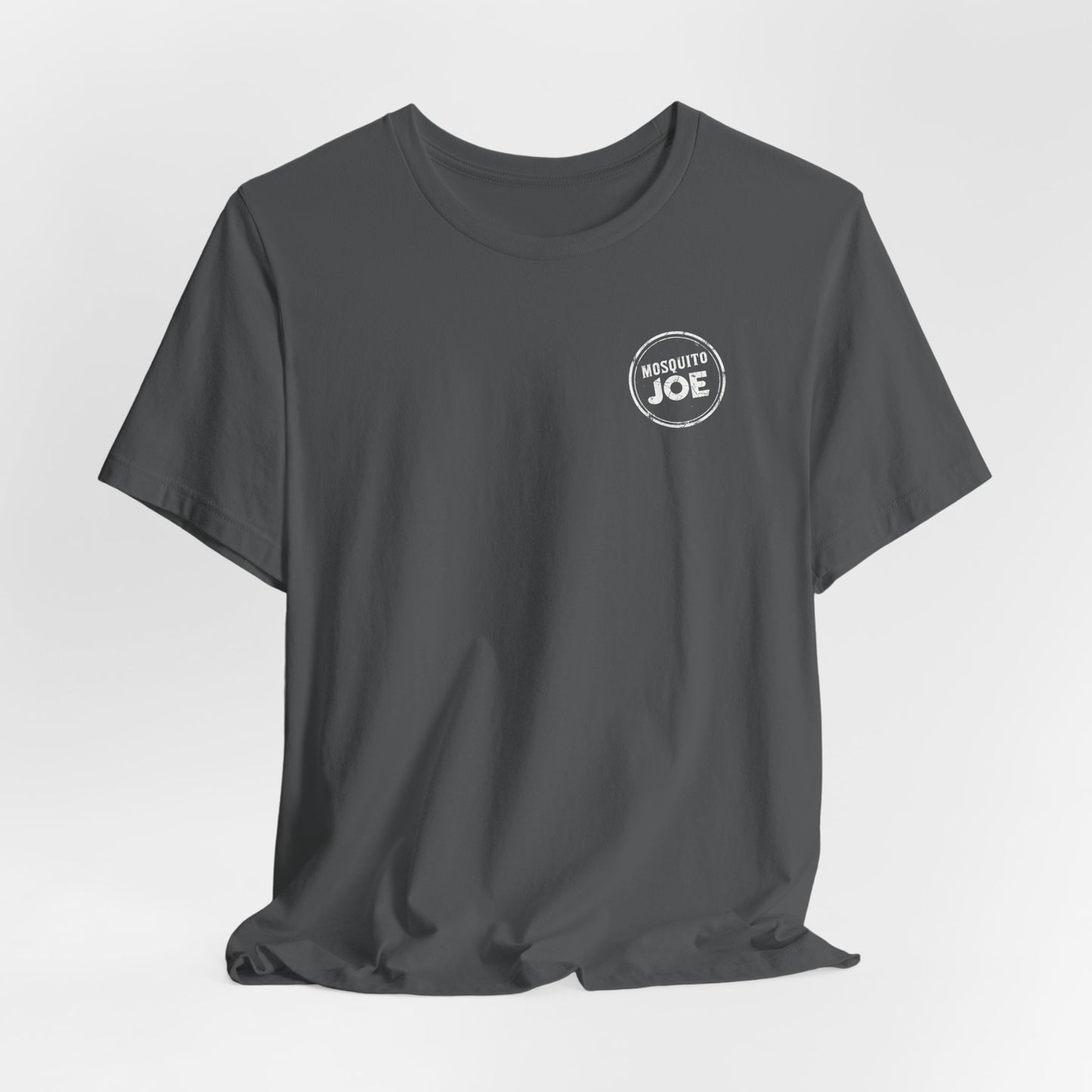 Mosquito Joe Distressed Logo - Front & Back Crew T-Shirt