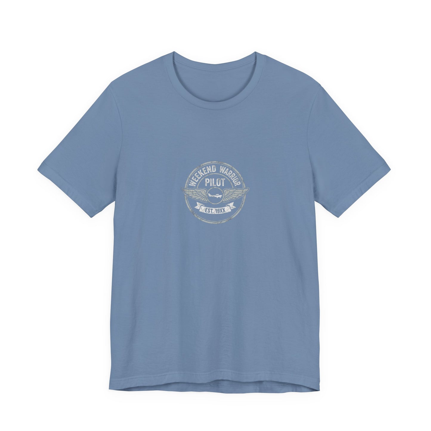 Weekend Warrior Pilot - Aviation Graphic Tee for GA Pilots