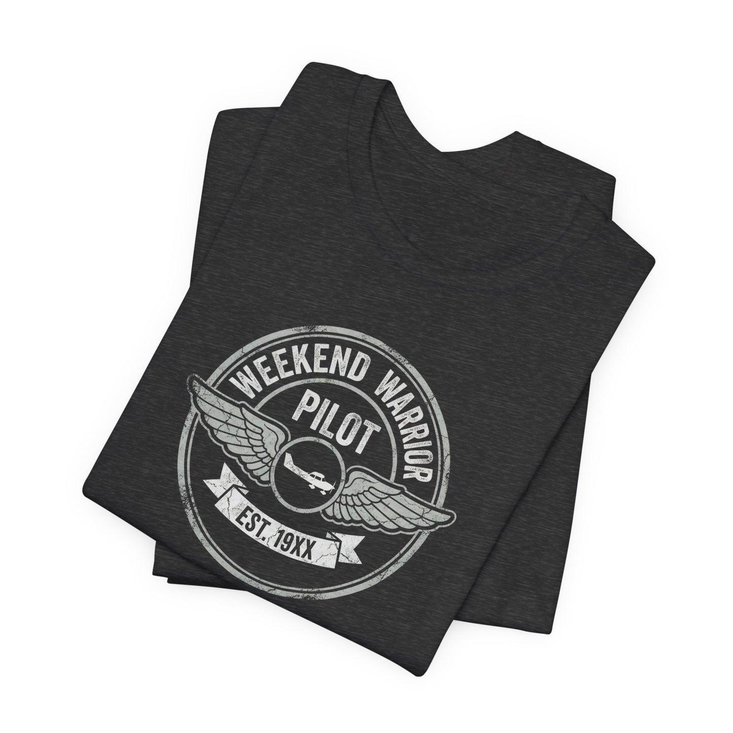Weekend Warrior Pilot - Aviation Graphic Tee for GA Pilots