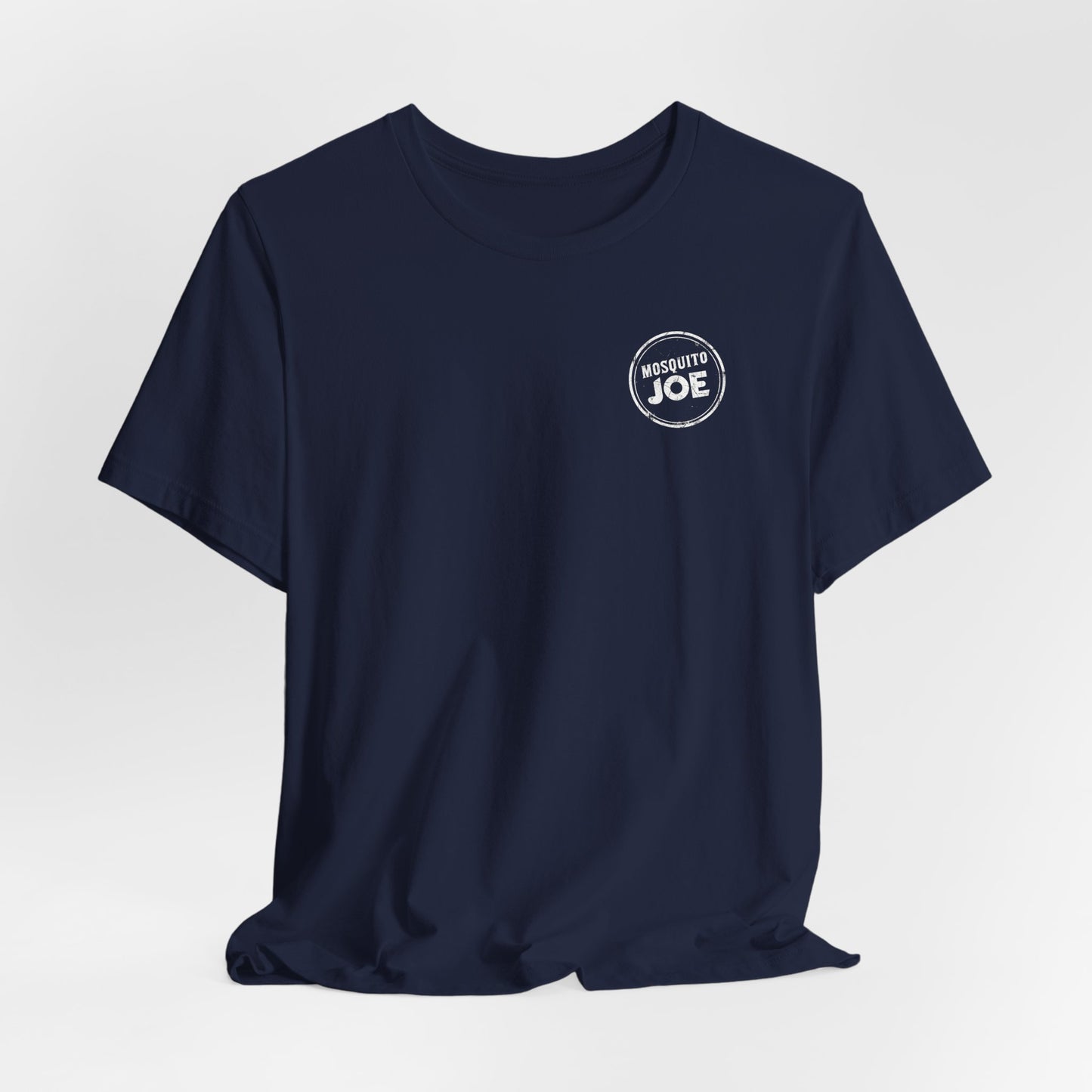 Mosquito Joe Distressed Logo - Front & Back Crew T-Shirt