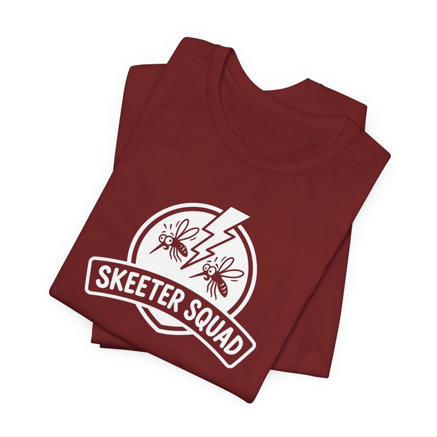 Skeeter Squad - Funny Mosquito Killer Crew Graphic Tee