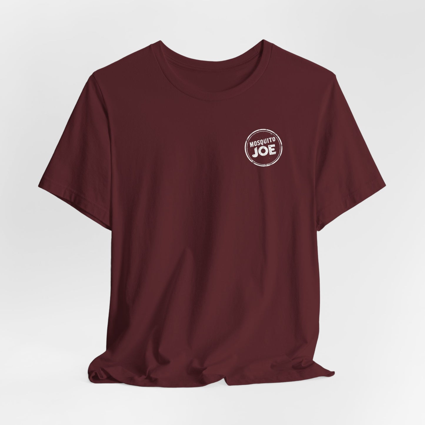 Mosquito Joe Distressed Logo - Front & Back Crew T-Shirt