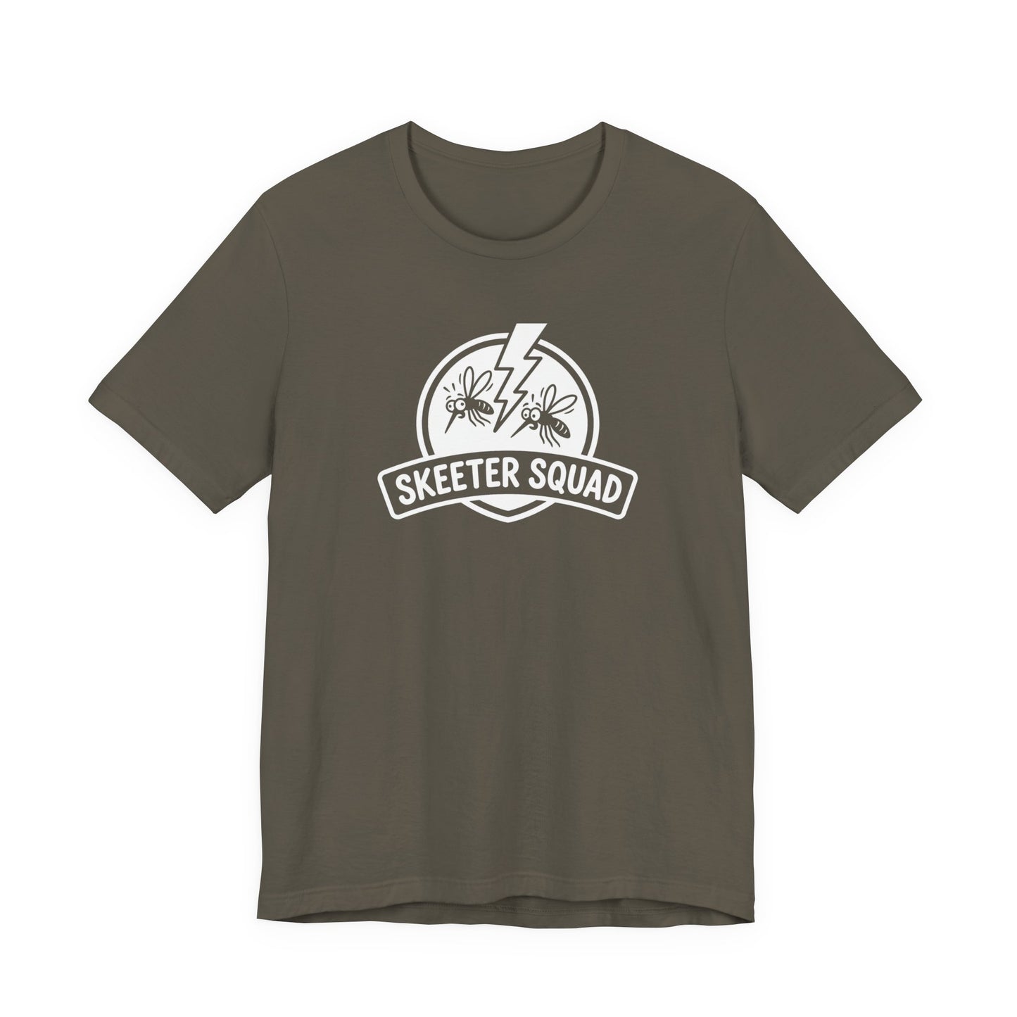 Skeeter Squad - Funny Mosquito Killer Crew Graphic Tee