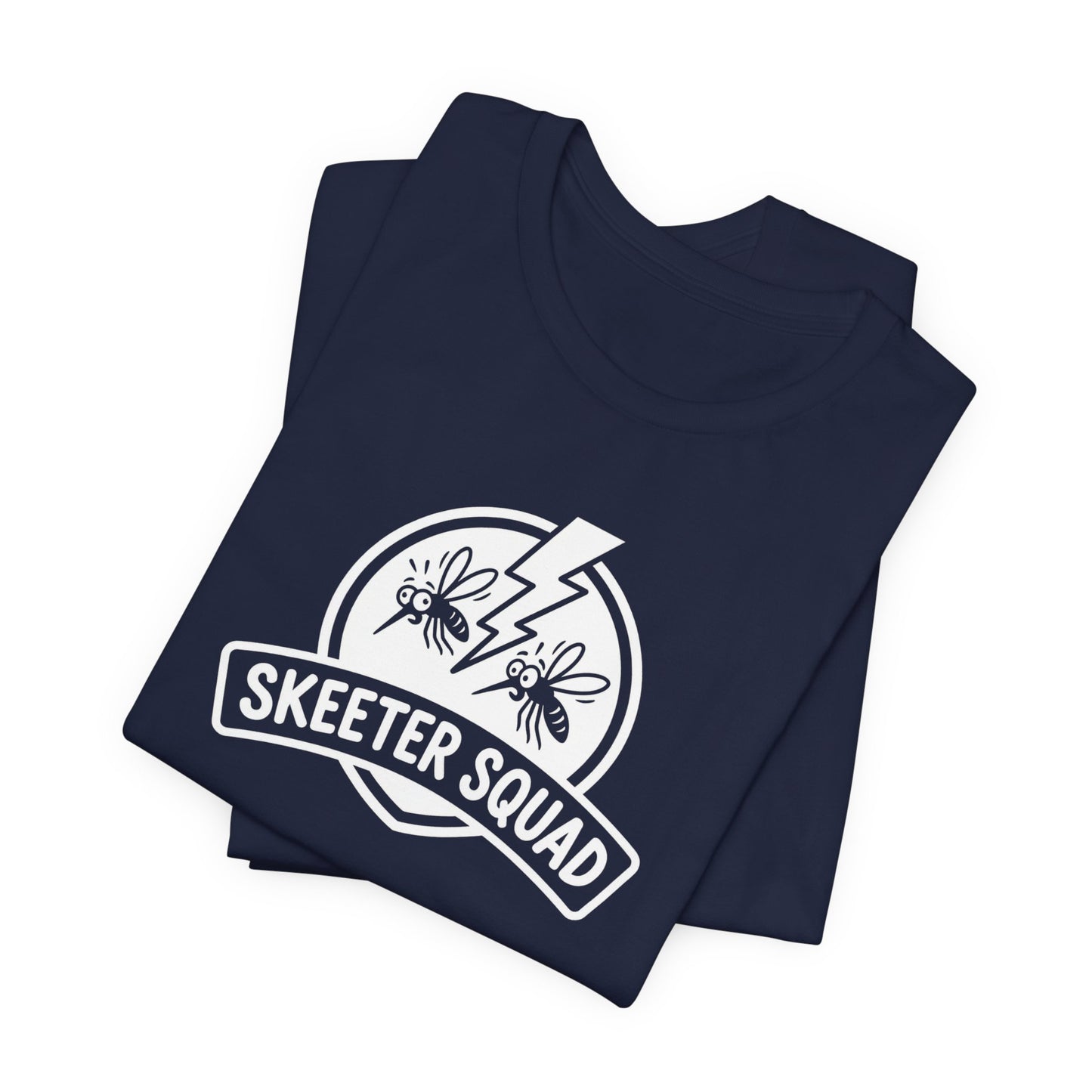 Skeeter Squad - Funny Mosquito Killer Crew Graphic Tee