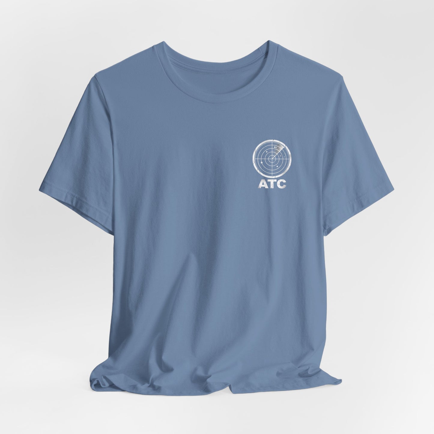 Tower Authority - Air Traffic Controller Front & Back Graphic Tee