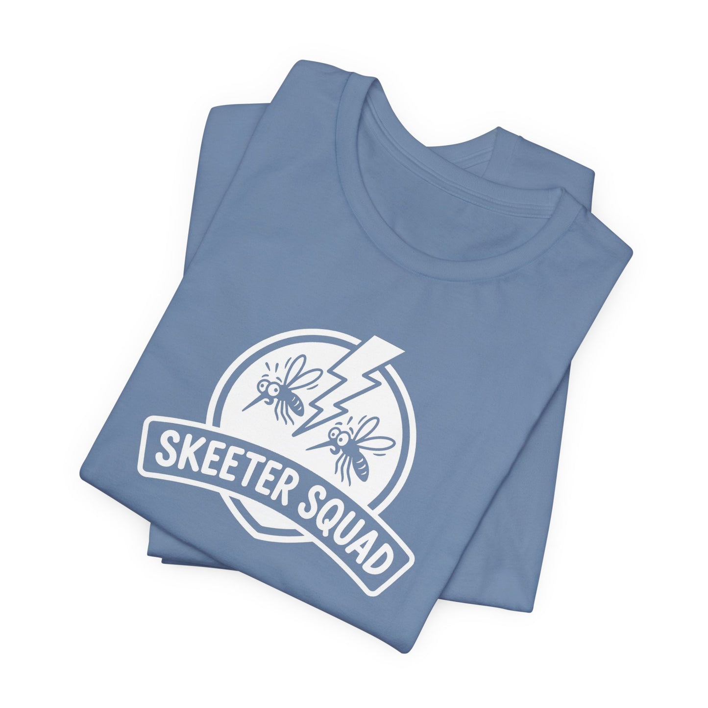 Skeeter Squad - Funny Mosquito Killer Crew Graphic Tee