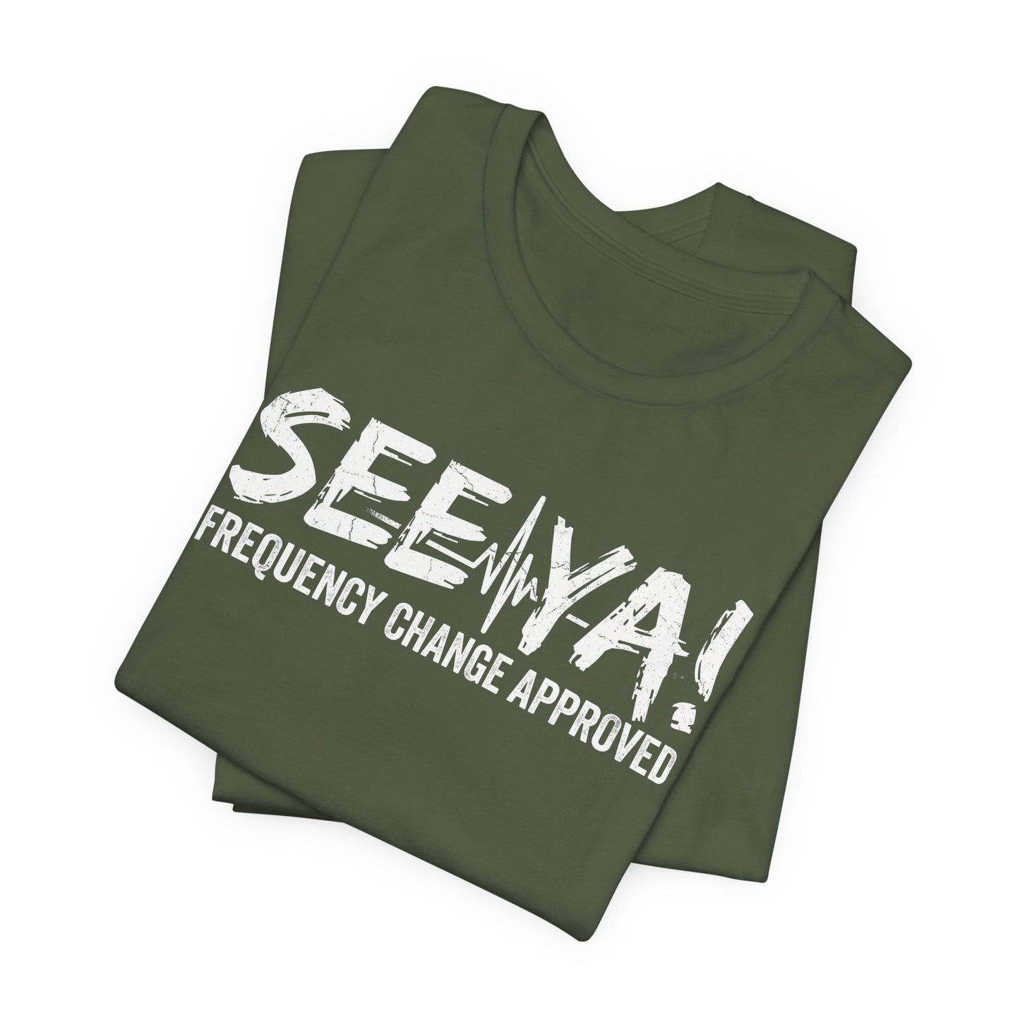 See Ya Frequency Change Approved - Funny Pilot ATC T-Shirt