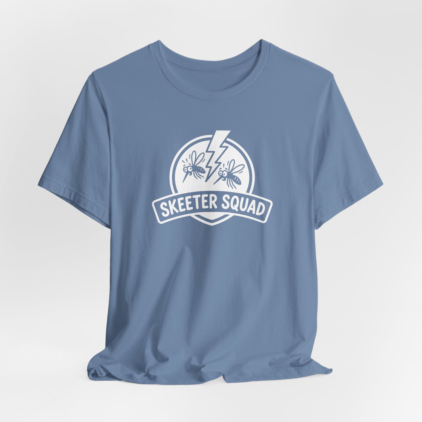 Skeeter Squad - Funny Mosquito Killer Crew Graphic Tee